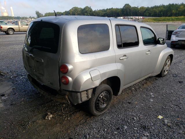 3GNBAADB8AS614531 - 2010 CHEVROLET HHR LS SILVER photo 4