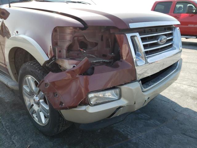 1FMEU64E59UA36111 - 2009 FORD EXPLORER E BROWN photo 9