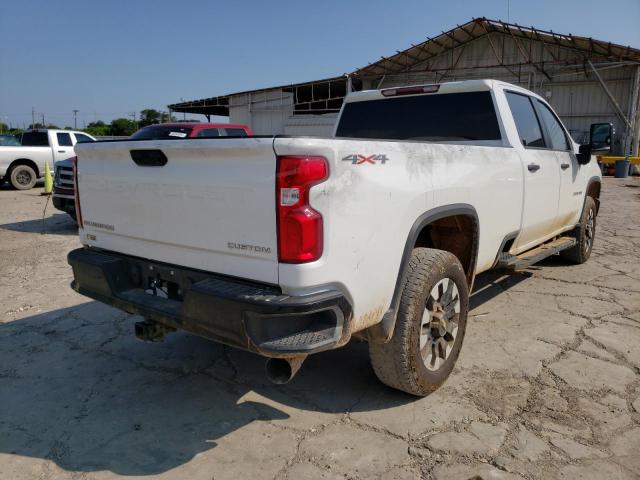 1GC4YMEY3MF266535 - 2021 CHEVROLET 2500 WHITE photo 4