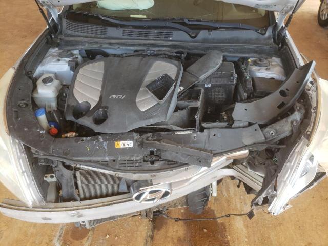 KMHFG4JG4CA134108 - 2012 HYUNDAI AZERA GLS SILVER photo 7