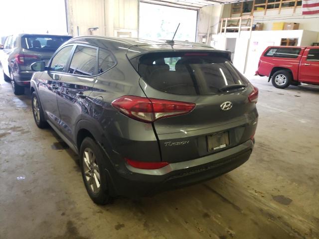 KM8J3CA44HU448028 - 2017 HYUNDAI TUCSON LIM GRAY photo 3