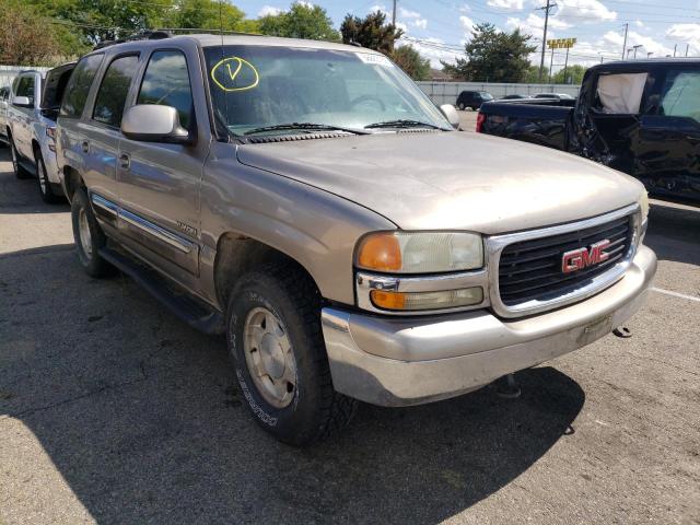 1GKEK13Z23R228988 - 2003 GMC YUKON GRAY photo 1