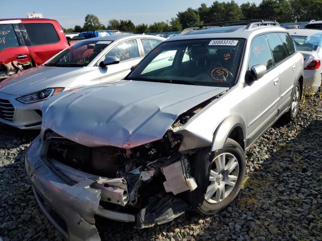 4S4BP62CX57390419 - 2005 SUBARU LEGACY OUT SILVER photo 2