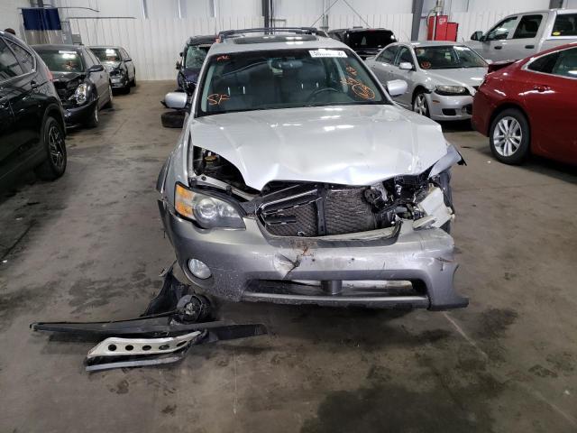 4S4BP62CX57390419 - 2005 SUBARU LEGACY OUT SILVER photo 9