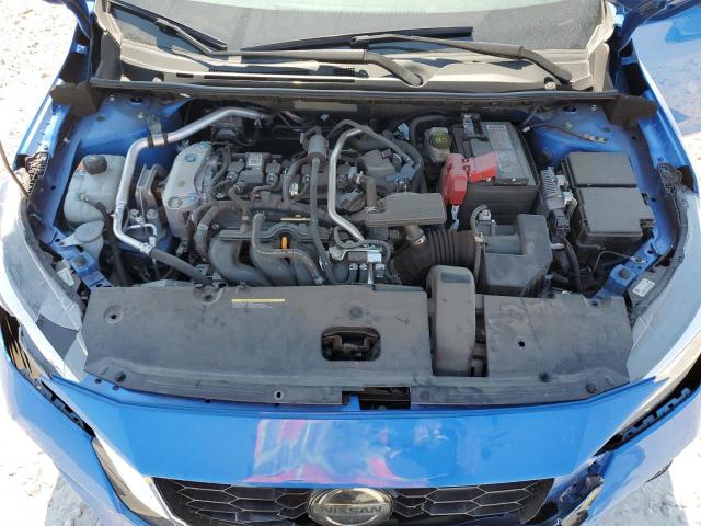 3N1AB8CV5MY217076 - 2021 NISSAN SENTRA SV BLUE photo 7