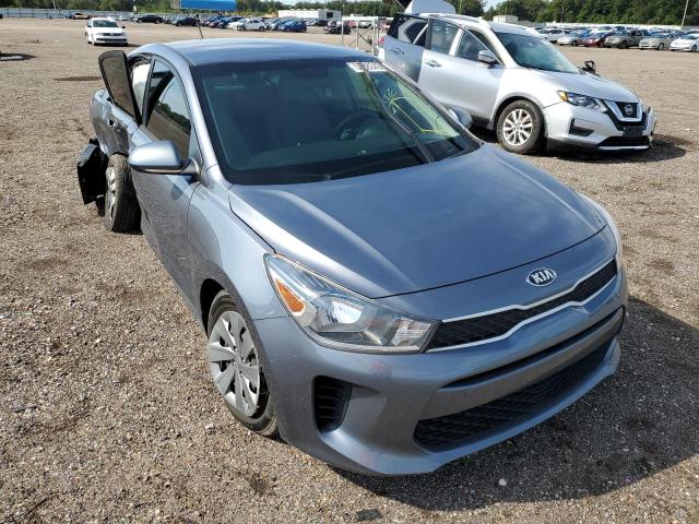 3KPA24AD4LE330579 - 2020 KIA RIO LX CHARCOAL photo 1