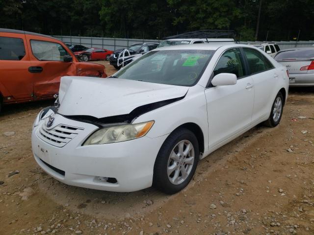 4T1BE46K38U740068 - 2008 TOYOTA CAMRY CE WHITE photo 2