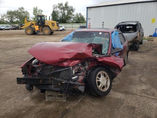 1Y1SK5285YZ422268 - 2000 CHEVROLET GEO PRIZM Qırmızı foto 2