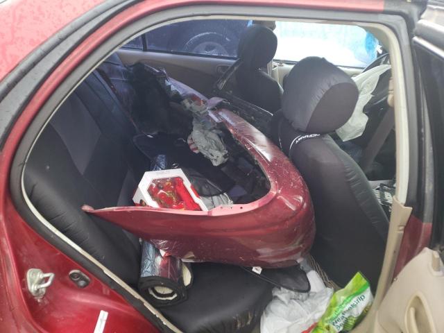 1Y1SK5285YZ422268 - 2000 CHEVROLET GEO PRIZM Qırmızı foto 6