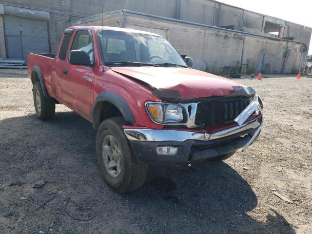 5TEWN72N42Z014774 - 2002 TOYOTA TACOMA XTR RED photo 1