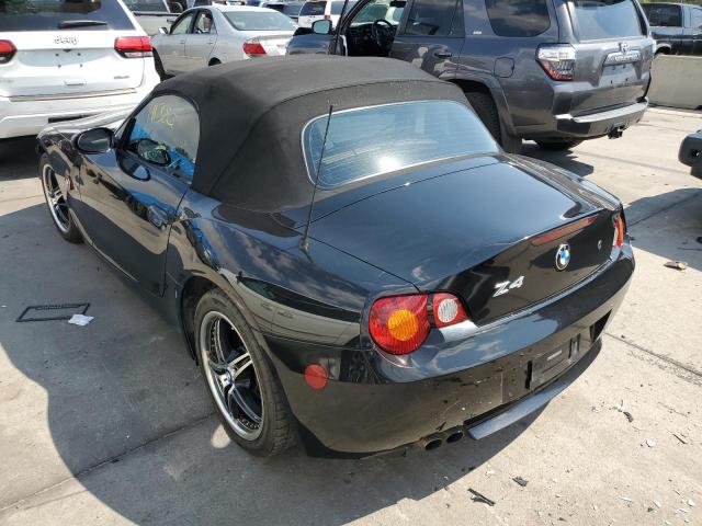 4USBT33594LS52420 - 2004 BMW Z4 2.5 BLACK photo 3