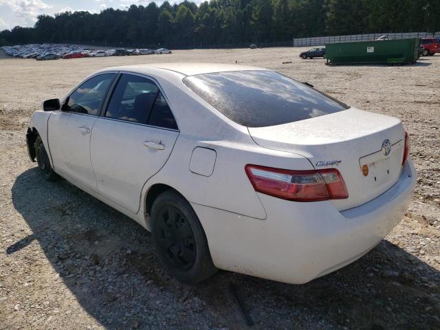 4T1BE46K17U718665 - 2007 TOYOTA CAMRY CE WHITE photo 3