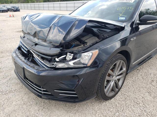 1VWDT7A32HC005637 - 2017 VOLKSWAGEN PASSAT R-L BLACK photo 10