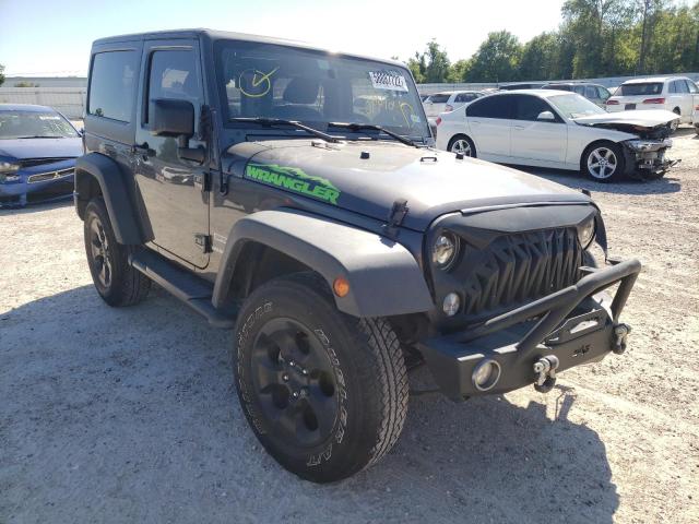 1C4AJWAG5HL546853 - 2017 JEEP WRANGLER S GRAY photo 1