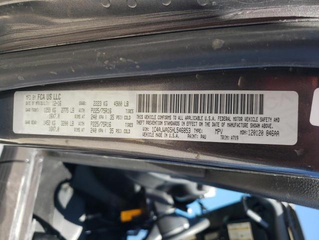 1C4AJWAG5HL546853 - 2017 JEEP WRANGLER S GRAY photo 10