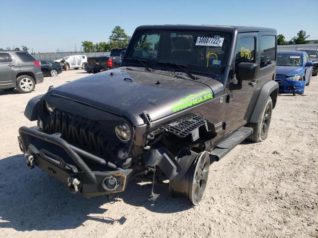 1C4AJWAG5HL546853 - 2017 JEEP WRANGLER S GRAY photo 2