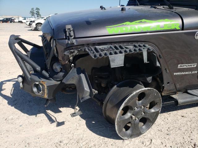 1C4AJWAG5HL546853 - 2017 JEEP WRANGLER S GRAY photo 9