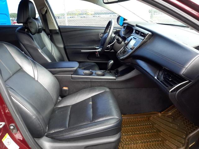4T1BK1EB3GU200565 - 2016 TOYOTA AVALON XLE RED photo 5