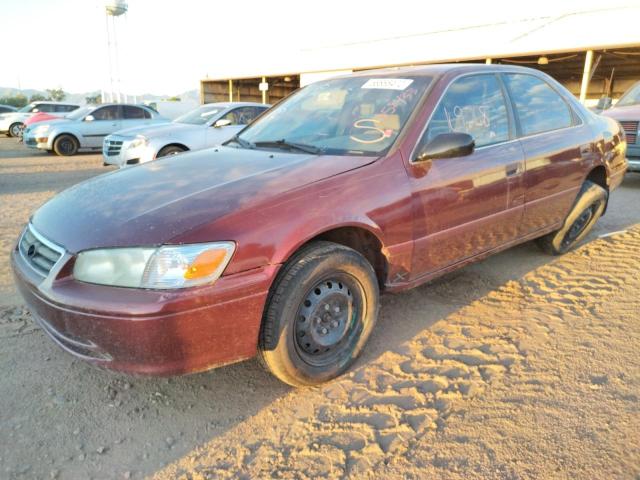 4T1BG22K51U058433 - 2001 TOYOTA CAMRY CE BURGUNDY photo 2