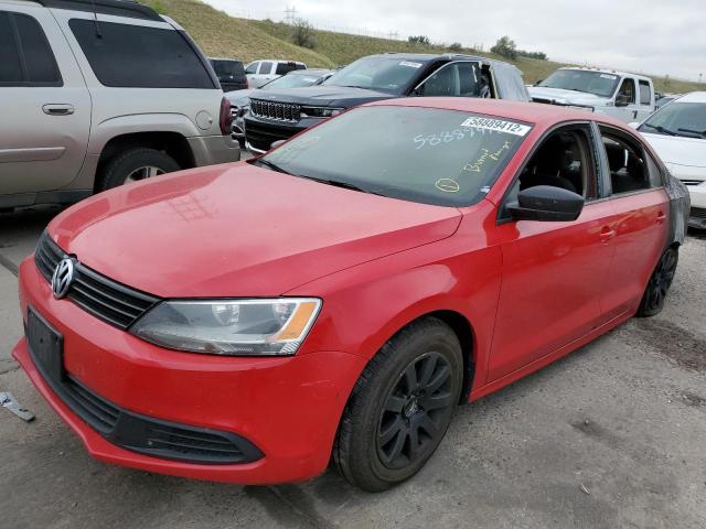 3VW2K7AJ0BM378819 - 2011 VOLKSWAGEN JETTA BASE 红色 照片 2