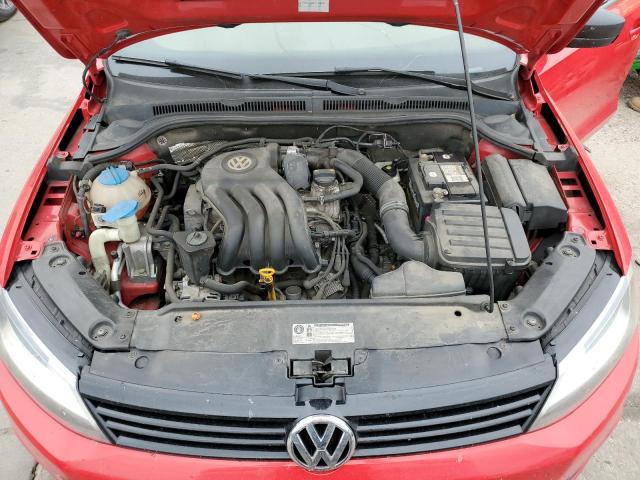 3VW2K7AJ0BM378819 - 2011 VOLKSWAGEN JETTA BASE 红色 照片 7