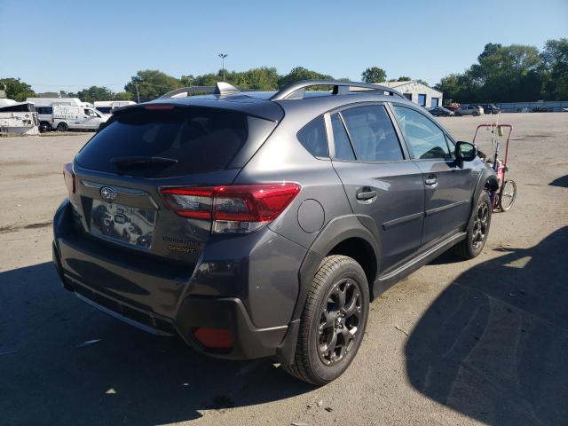 JF2GTHSC3MH364997 - 2021 SUBARU CROSSTREK BLACK photo 4