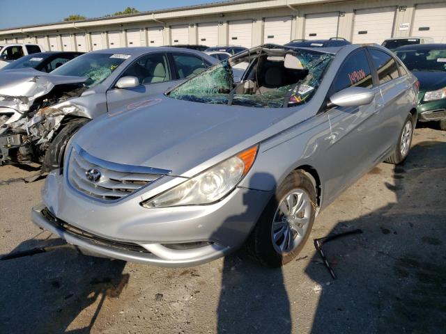 5NPEB4AC5BH191517 - 2011 HYUNDAI SONATA GLS SILVER photo 2