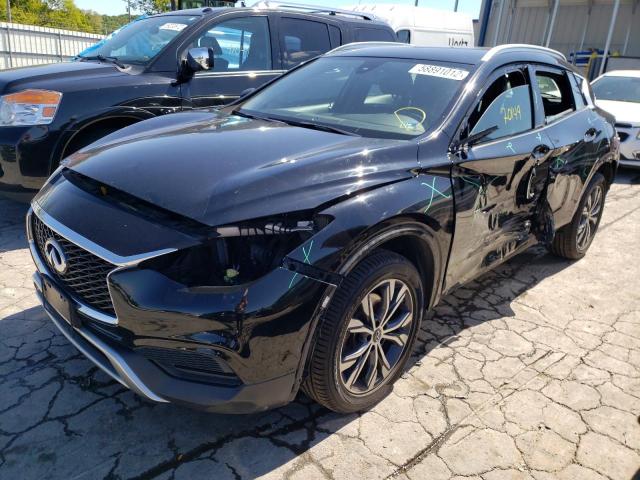 SJKCH5CRXHA039775 - 2017 INFINITI QX30 BASE BLACK photo 2