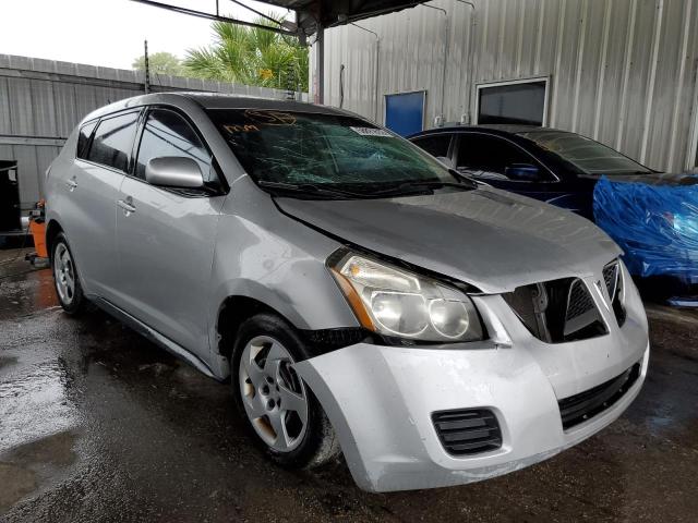 5Y2SP6E85AZ419089 - 2010 PONTIAC VIBE SILVER photo 1