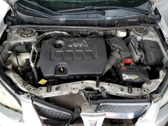 5Y2SP6E85AZ419089 - 2010 PONTIAC VIBE SILVER photo 7