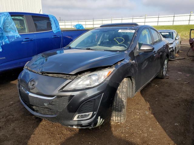 JM1BL1S50A1346852 - 2010 MAZDA 3 S GRAY photo 2