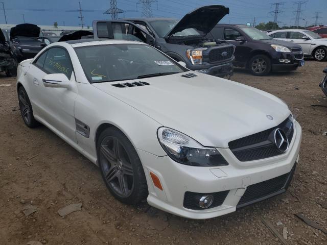 WDBSK70F59F149514 - 2009 MERCEDES-BENZ SL 63 AMG WHITE photo 1