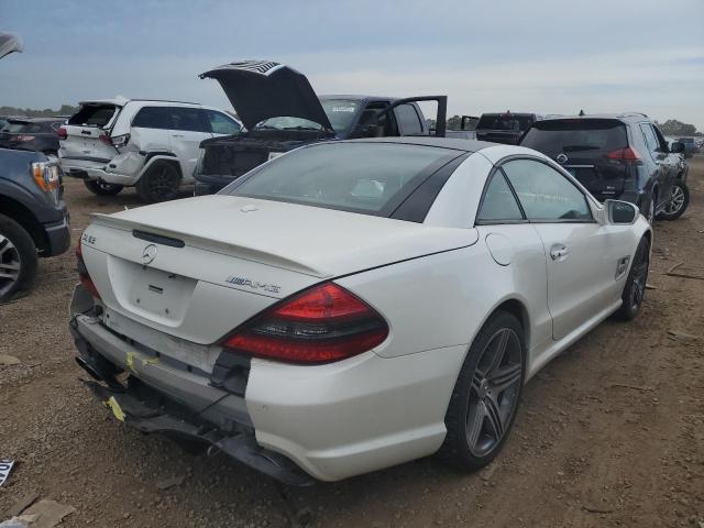 WDBSK70F59F149514 - 2009 MERCEDES-BENZ SL 63 AMG WHITE photo 4