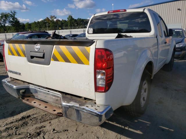 1N6BD0CT8DN743353 - 2013 NISSAN FRONTIER S WHITE photo 4