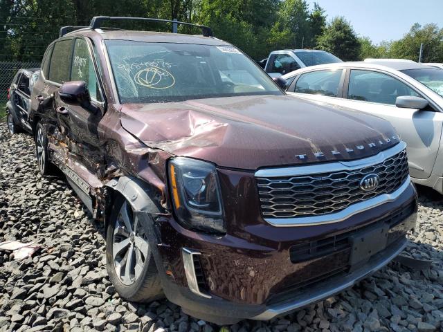 5XYP34HC7LG060710 - 2020 KIA TELLURIDE PURPLE photo 1