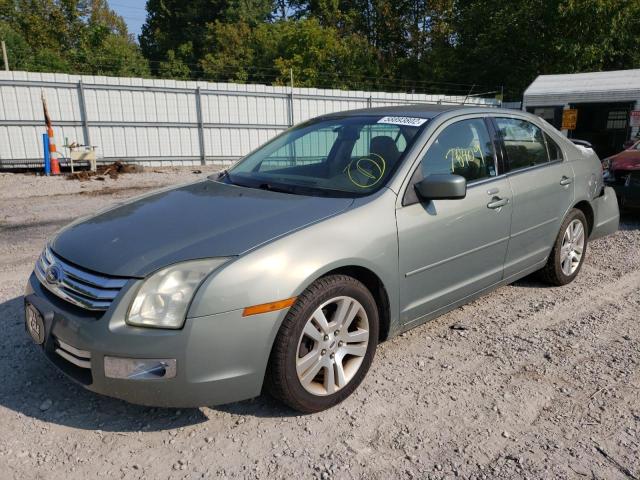 3FAHP08189R119073 - 2009 FORD FUSION SEL GREEN photo 2