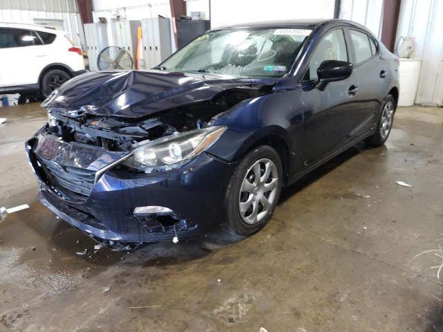 JM1BM1T76E1217338 - 2014 MAZDA 3 SV BLUE photo 2