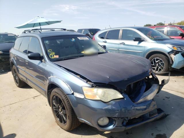 4S4BP61C367355174 - 2006 SUBARU LEGACY OUT BLUE photo 1