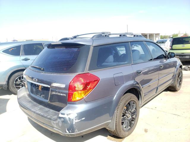 4S4BP61C367355174 - 2006 SUBARU LEGACY OUT BLUE photo 4