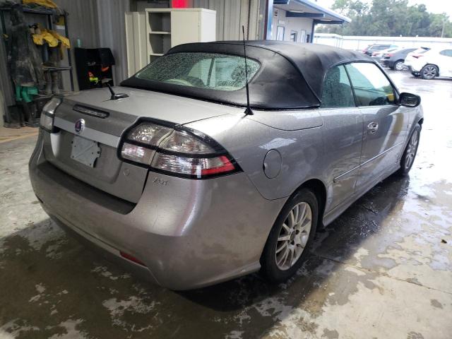 YS3FB79Y086011281 - 2008 SAAB 9-3 2.0T GRAY photo 4