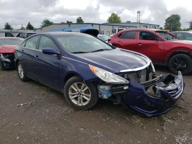 5NPEB4AC4BH258317 - 2011 HYUNDAI SONATA GLS BLUE photo 1