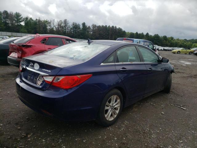 5NPEB4AC4BH258317 - 2011 HYUNDAI SONATA GLS BLUE photo 4