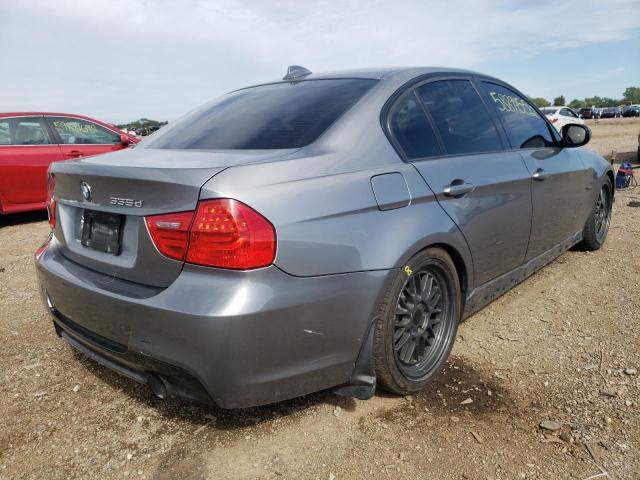 WBAPN7C51BF184779 - 2011 BMW 335 D GRAY photo 4