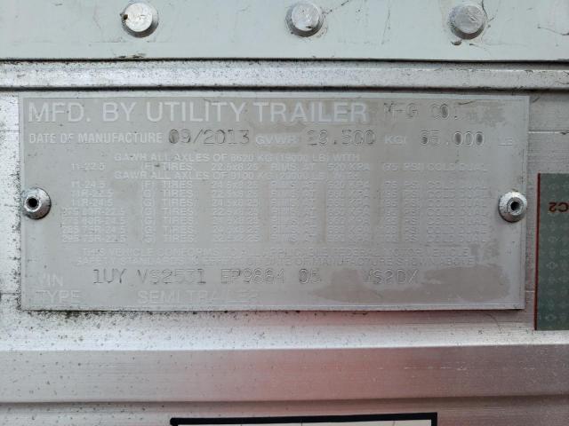 1UYVS2531EP988405 - 2014 UTILITY TRAILER თეთრი ფოტო 10