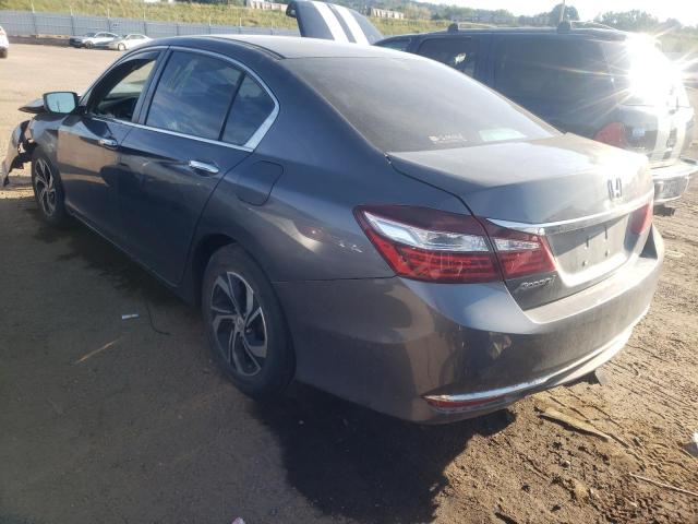 1HGCR2F32GA139603 - 2016 HONDA ACCORD LX BLUE photo 3