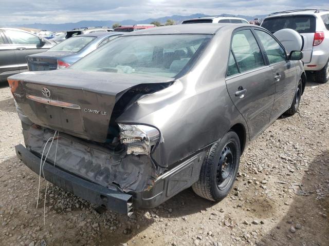 4T1BE32K43U734644 - 2003 TOYOTA CAMRY LE CHARCOAL photo 4