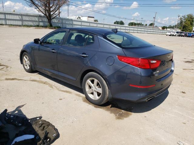 KNAGM4A72F5554221 - 2015 KIA OPTIMA LX GRAY photo 3