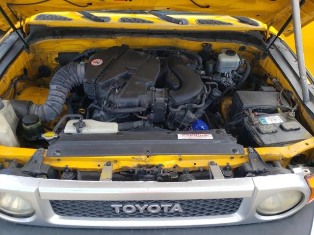 JTEZU11FX70002882 - 2007 TOYOTA FJ CRUISER YELLOW photo 7