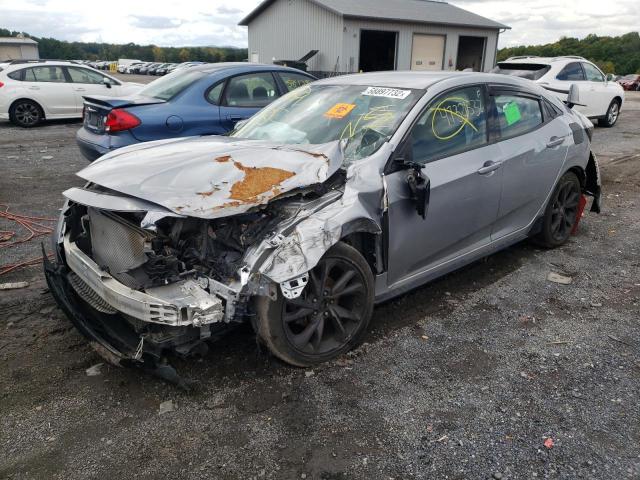 SHHFK7H44HU413927 - 2017 HONDA CIVIC SPOR SILVER photo 2