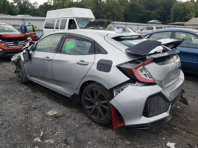 SHHFK7H44HU413927 - 2017 HONDA CIVIC SPOR SILVER photo 3